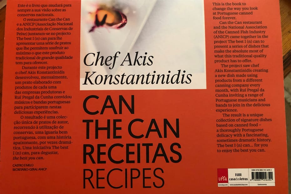 is a much more, useful, bi-lingual canned fish recipe book reverse
