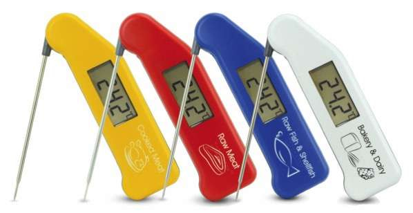 Thermapen colourcoded 4 standing