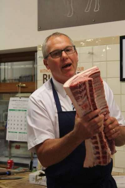 Peter Davis butcher British Lop Society
