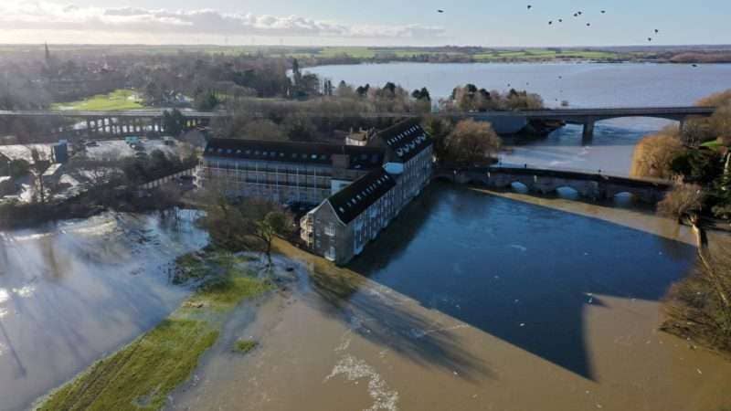 Huntingdon floods