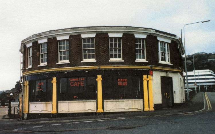 The Golden Arrow cafe, Western Docks, Dover 1970s