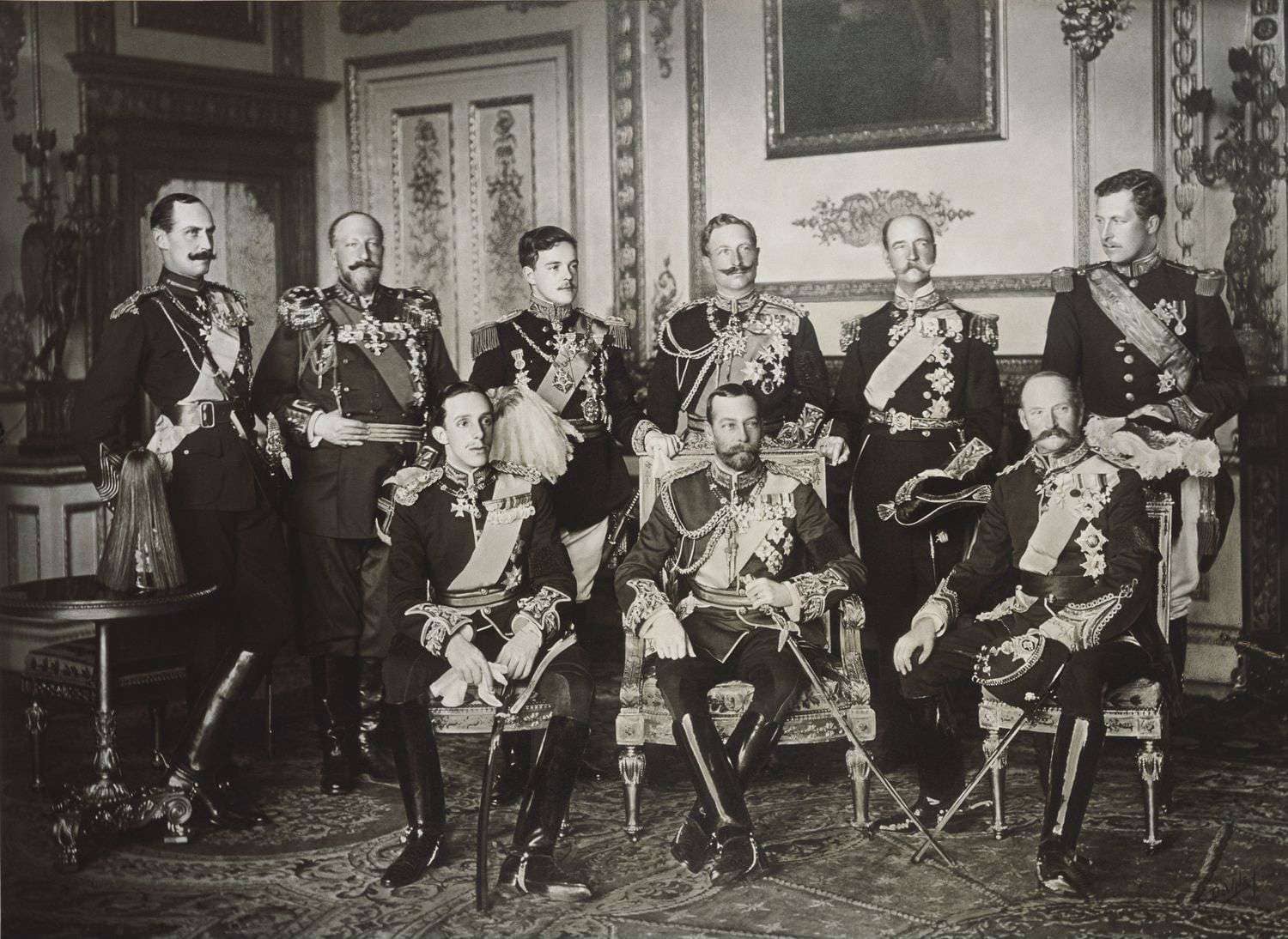 Nine kings of Europe