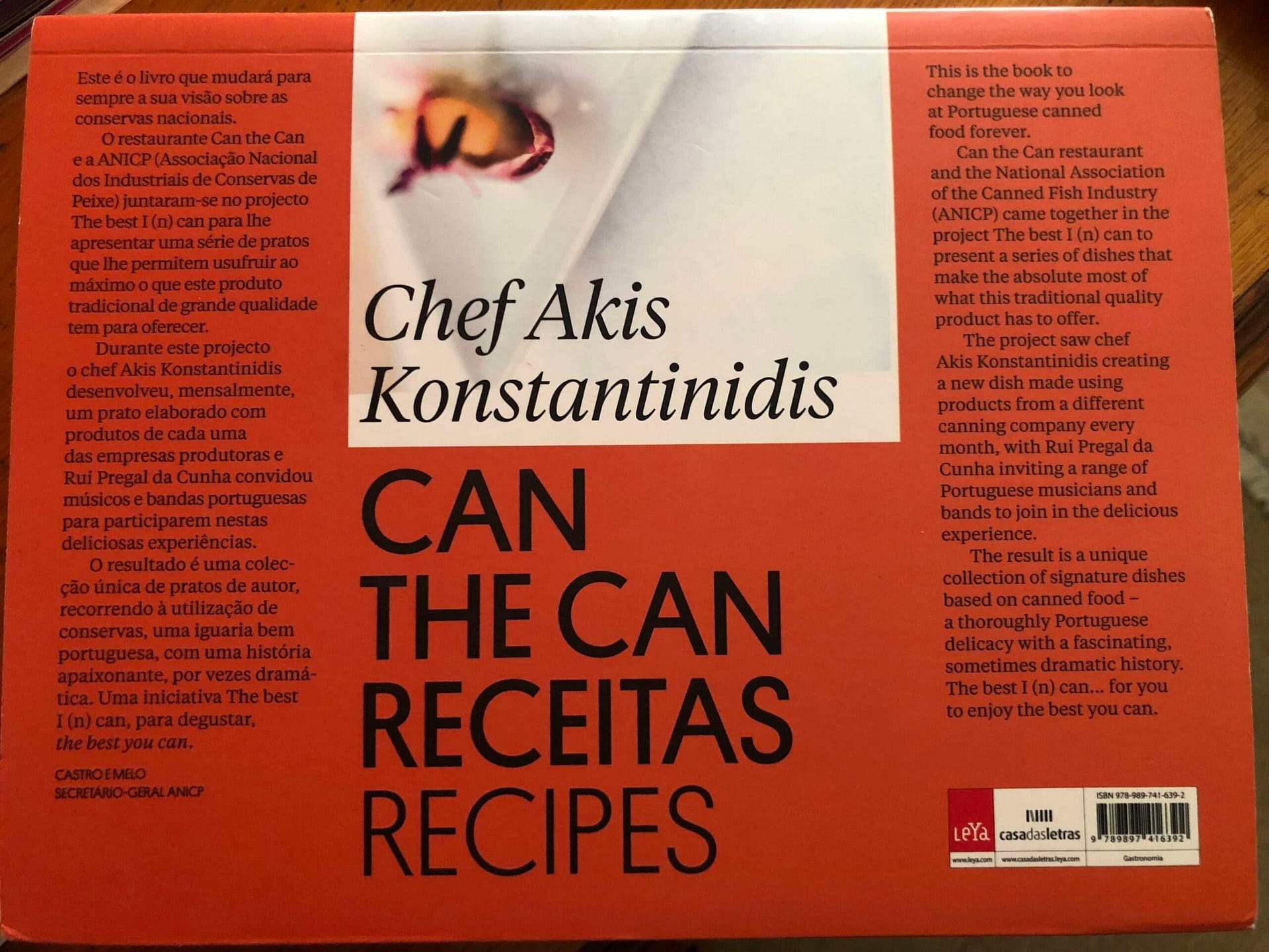 is a much more, useful, bi-lingual canned fish recipe book reverse