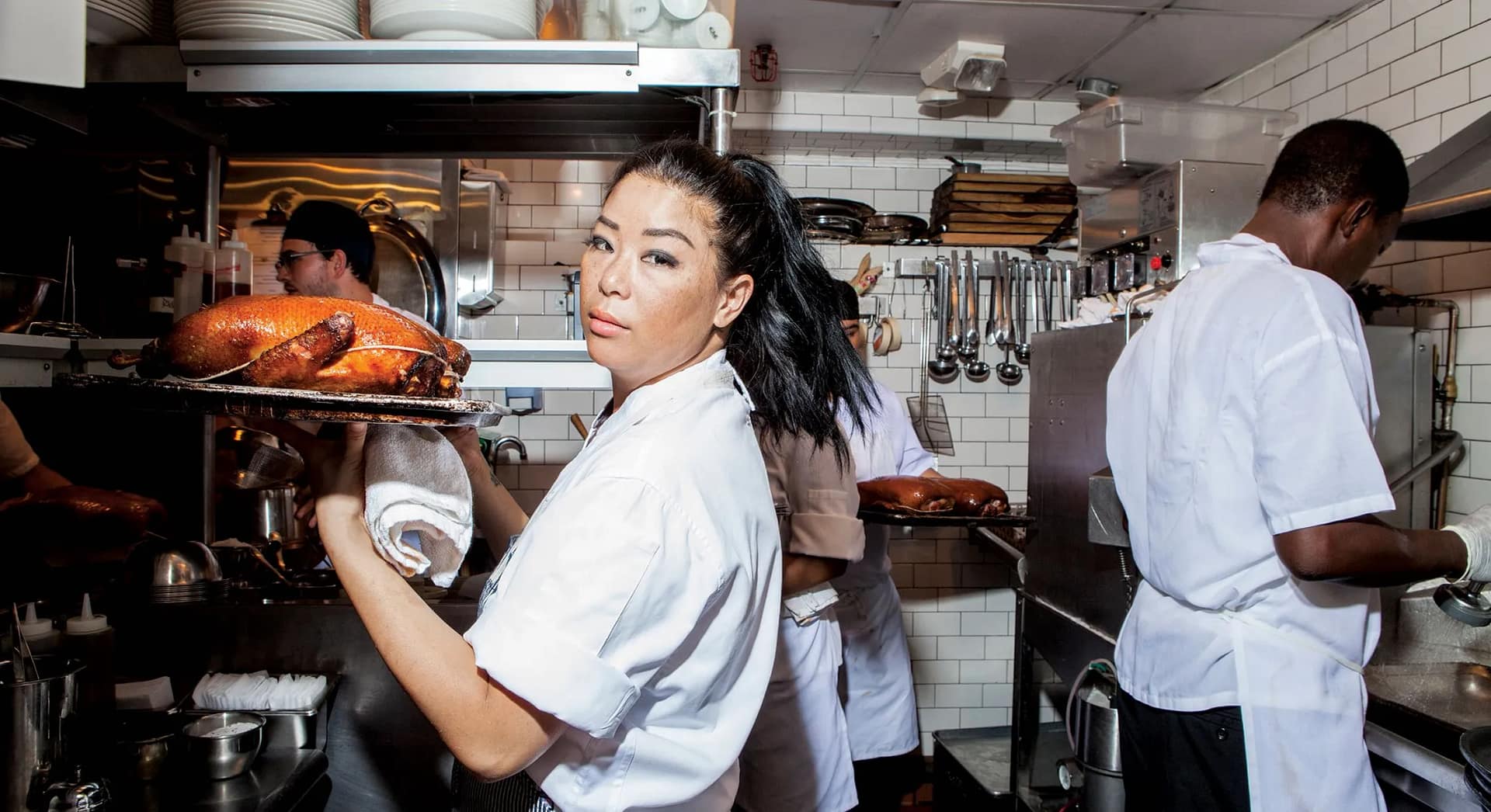 Chef Angie Mar photographed by NY Times